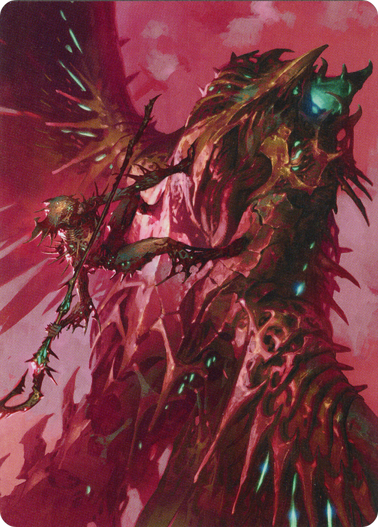 Skyclave Invader // Skyclave Invader  [March of the Machine Art Series] (Borderless) Foil