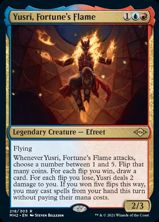 Yusri, Fortune's Flame [Modern Horizons 2] Foil