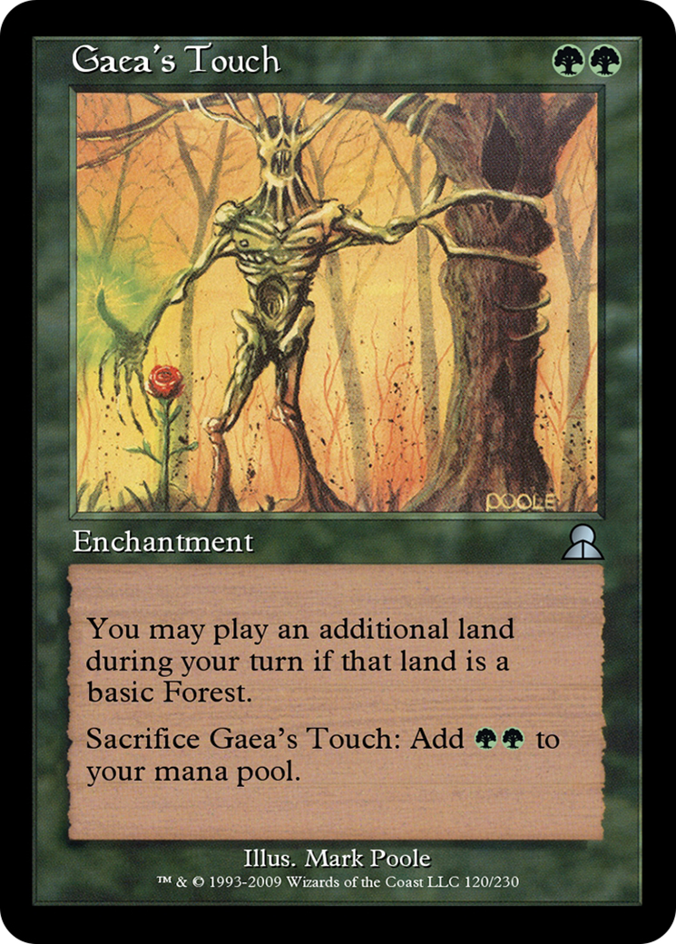 Gaea's Touch  [Masters Edition III] Foil