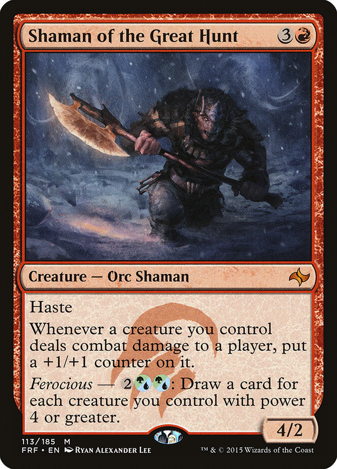 Shaman of the Great Hunt [Fate Reforged] Foil