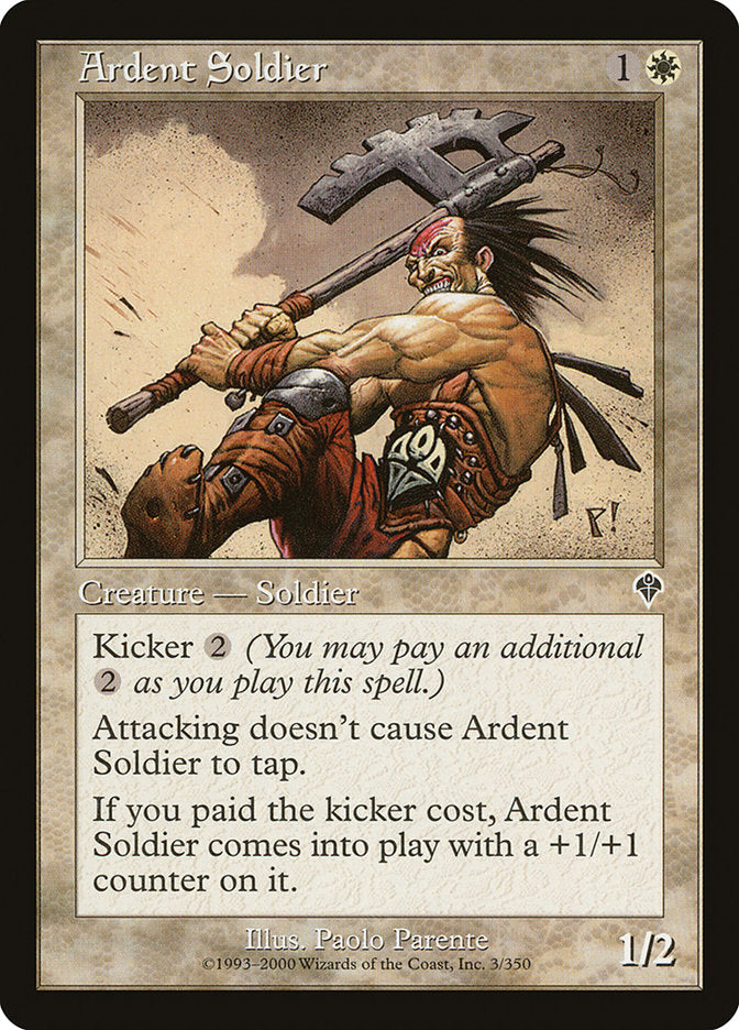 Ardent Soldier [Invasion] Foil