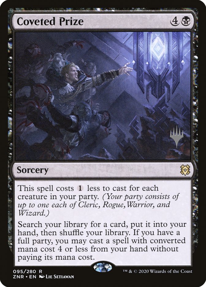 Coveted Prize (Promo Pack) [Zendikar Rising Promos] Foil