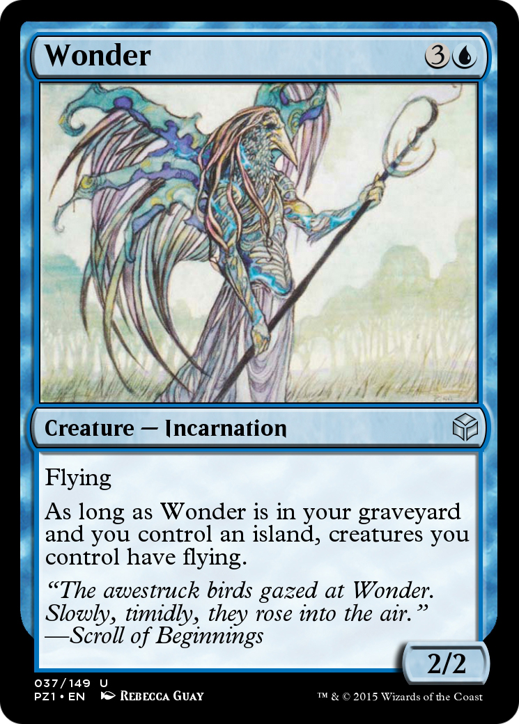 Wonder  [Legendary Cube Prize Pack] Foil