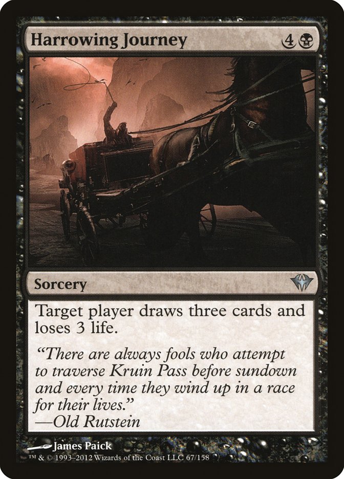 Harrowing Journey [Dark Ascension] Foil