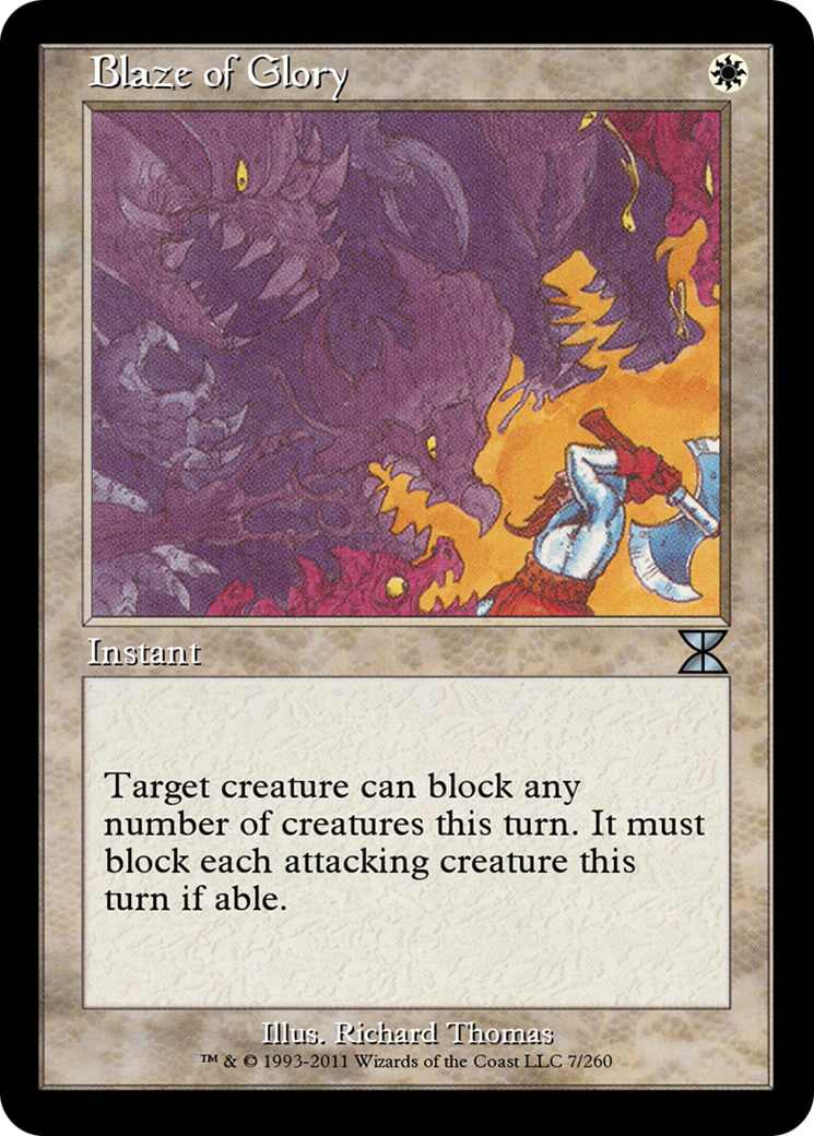 Blaze of Glory  [Masters Edition IV] Foil