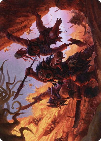 Swarming Goblins // Goblin  [Adventures in the Forgotten Realms Art Series] (Borderless)