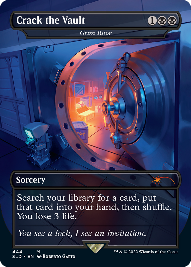 Grim Tutor - Crack the Vault [Secret Lair Drop Series] Foil