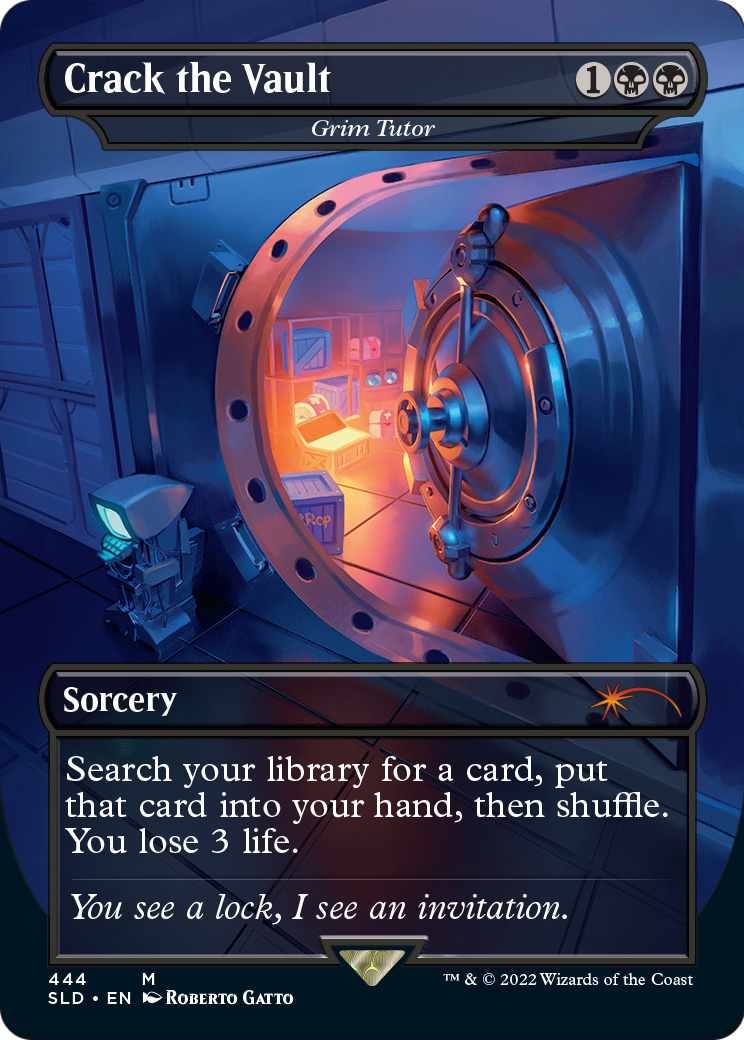 Grim Tutor - Crack the Vault [Secret Lair Drop Series] Foil