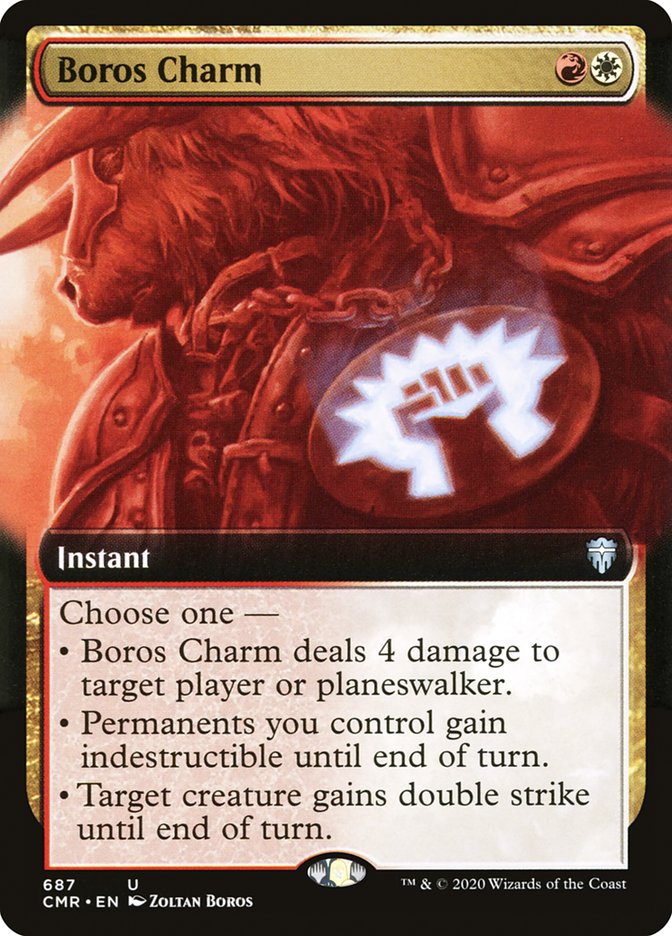 Boros Charm (Extended Art) [Commander Legends] Foil