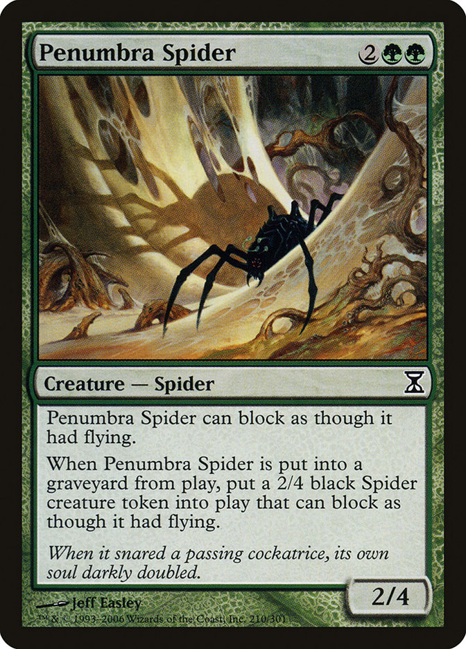 Penumbra Spider [Time Spiral] Foil