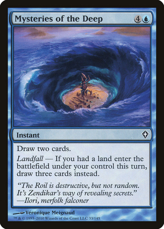 Mysteries of the Deep [Worldwake] Foil