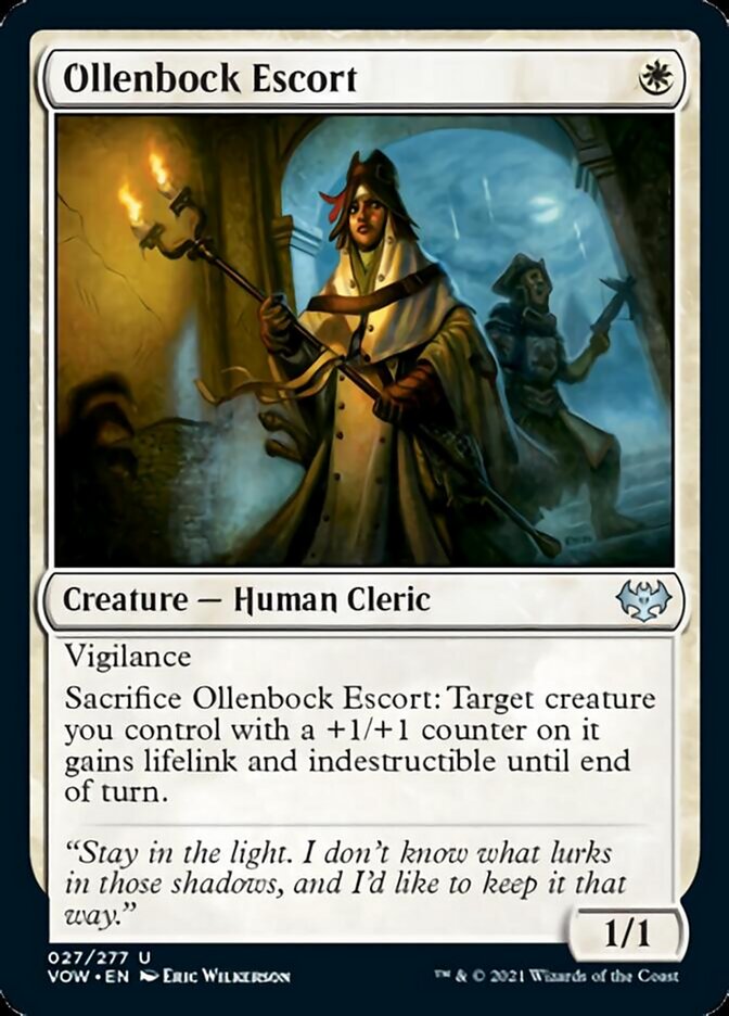 Ollenbock Escort [Innistrad: Crimson Vow] Foil