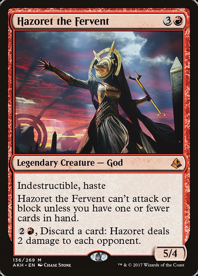 Hazoret the Fervent [Amonkhet] Foil