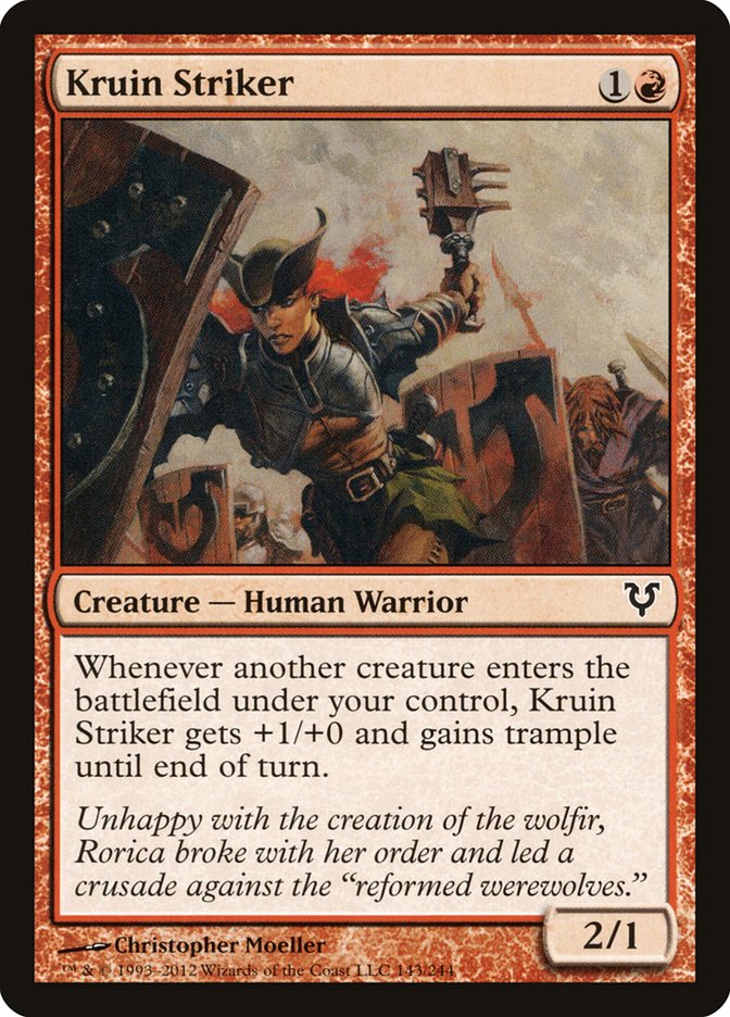 Kruin Striker [Avacyn Restored] Foil