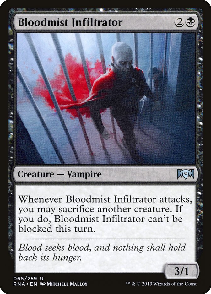 Bloodmist Infiltrator [Ravnica Allegiance] Foil