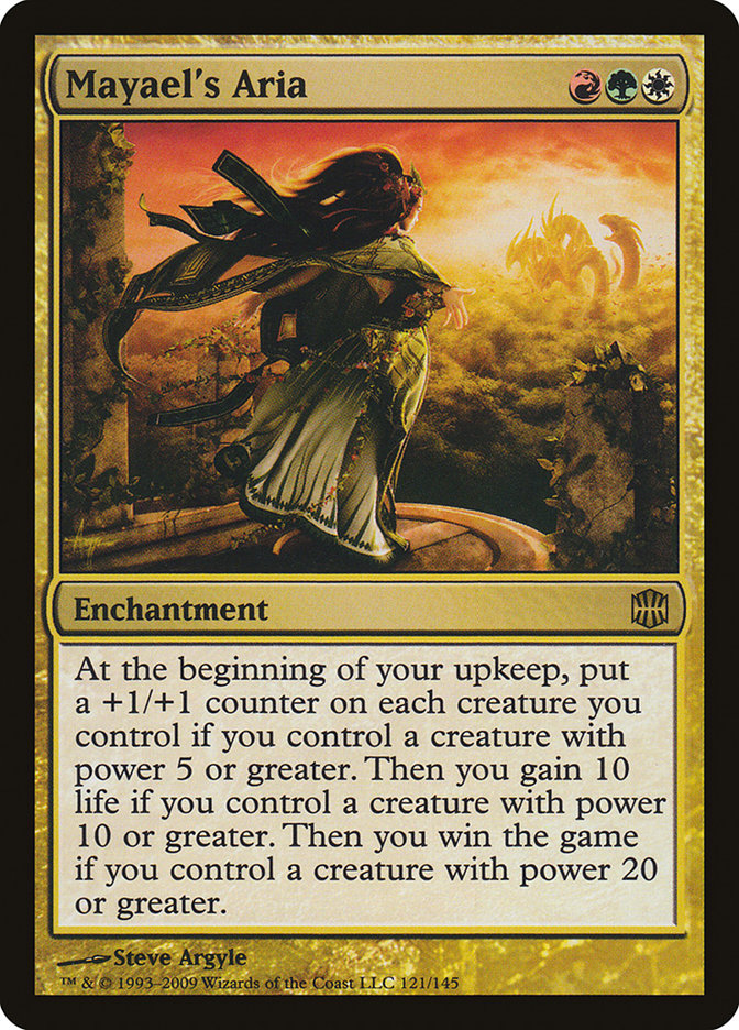 Mayael's Aria [Alara Reborn] Foil