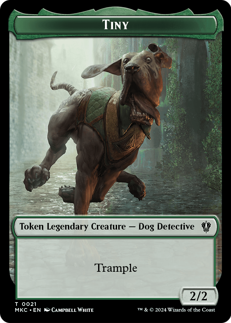Tiny  [Murders at Karlov Manor Commander Tokens] Foil