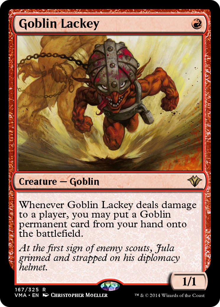Goblin Lackey  [Vintage Masters] Foil