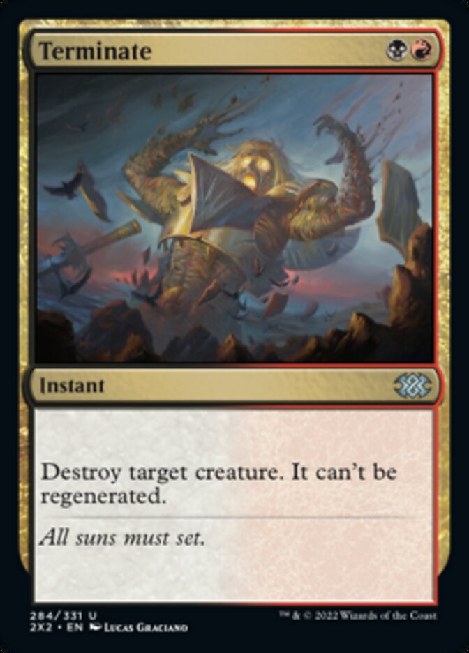 Terminate [Double Masters 2022] Foil