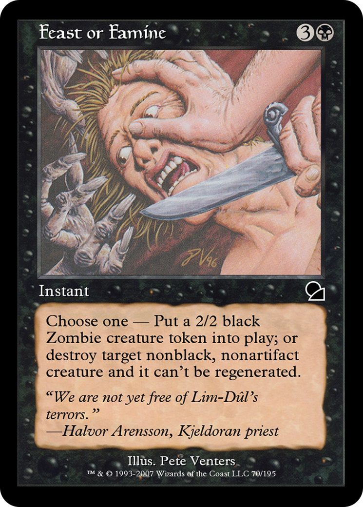 Feast or Famine  [Masters Edition]