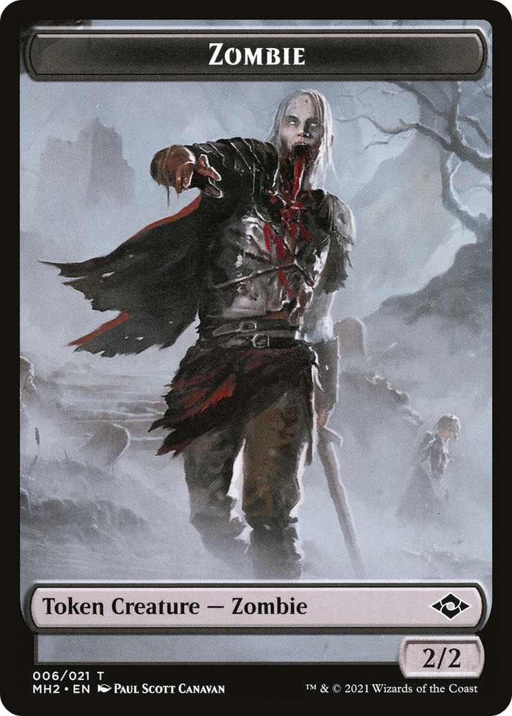 Zombie  [Modern Horizons 2 Tokens]