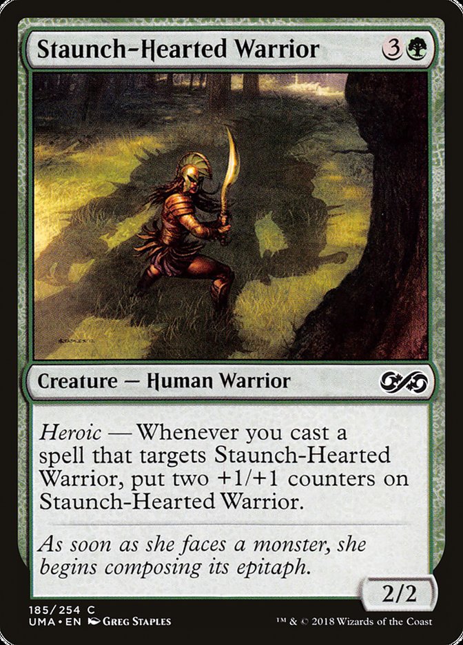 Staunch-Hearted Warrior [Ultimate Masters] Foil