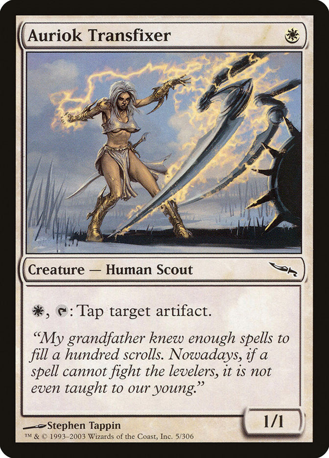 Auriok Transfixer [Mirrodin] Foil