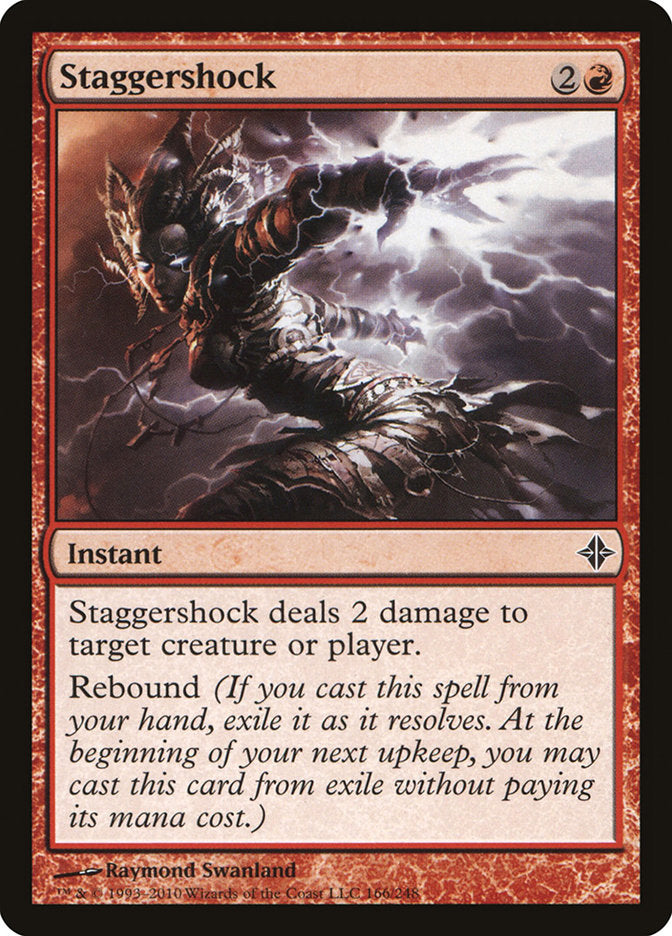 Staggershock [Rise of the Eldrazi] Foil