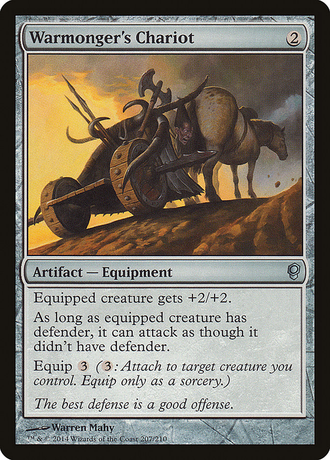 Warmonger's Chariot [Conspiracy] Foil