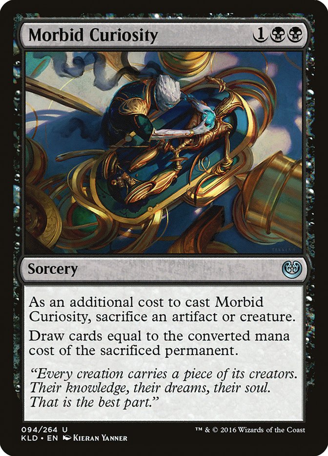 Morbid Curiosity [Kaladesh] Foil