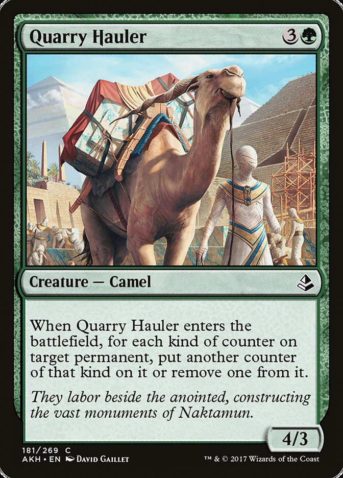 Quarry Hauler [Amonkhet] Foil