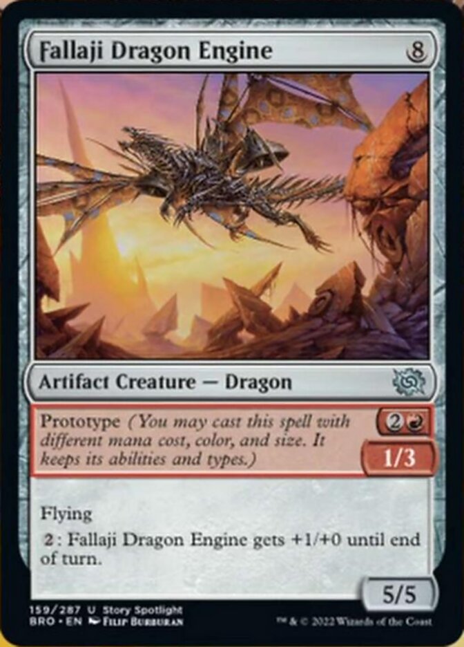 Fallaji Dragon Engine [The Brothers' War] Foil