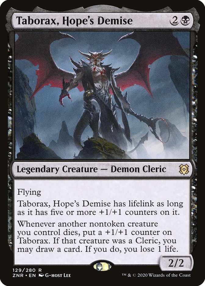 Taborax, Hope's Demise [Zendikar Rising] Foil