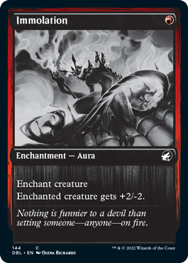 Immolation [Innistrad: Double Feature] Foil