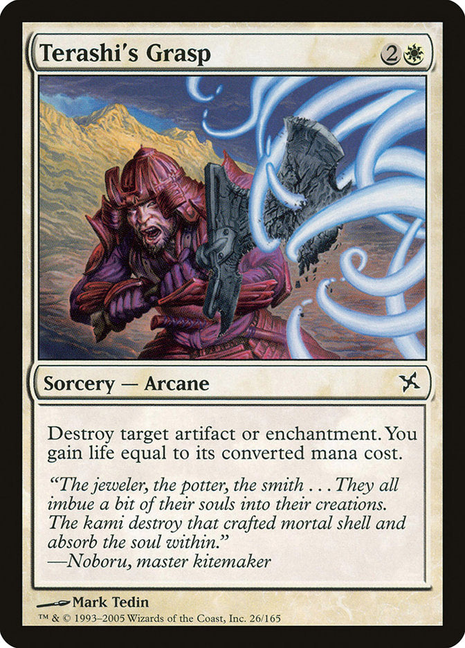 Terashi's Grasp [Betrayers of Kamigawa] Foil