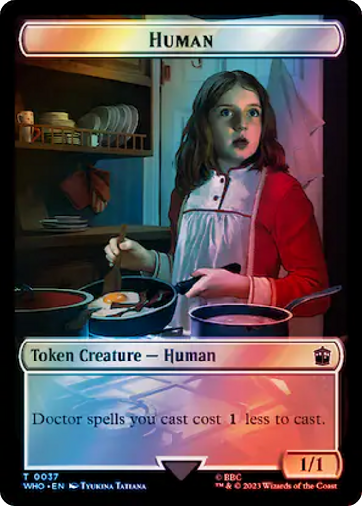 Human  [Doctor Who Tokens] Foil