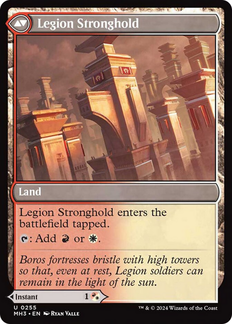 Legion Leadership // Legion Stronghold [Modern Horizons 3] Foil