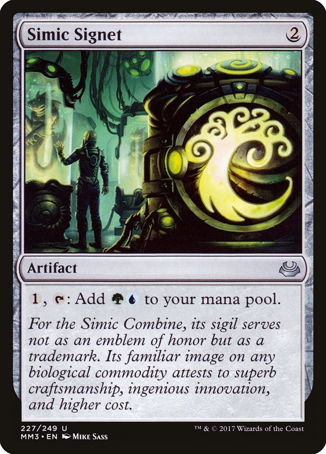 Simic Signet [Modern Masters 2017] Foil
