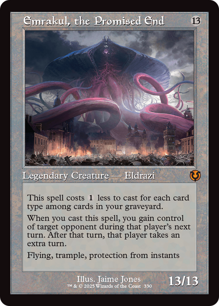 Emrakul, the Promised End (Retro Frame) [Innistrad Remastered] Foil