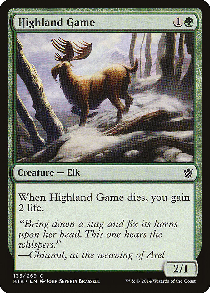 Highland Game [Khans of Tarkir] Foil