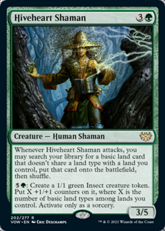 Hiveheart Shaman [Innistrad: Crimson Vow] Foil