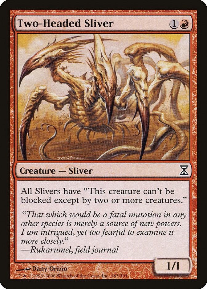 Two-Headed Sliver [Time Spiral] Foil
