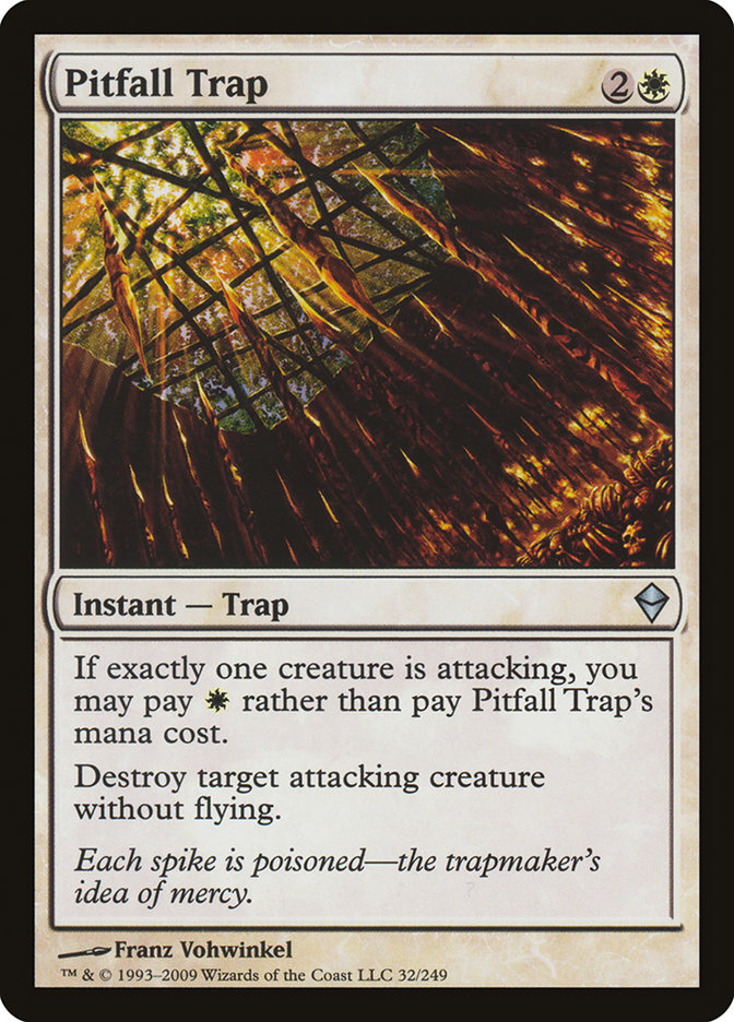 Pitfall Trap [Zendikar] Foil