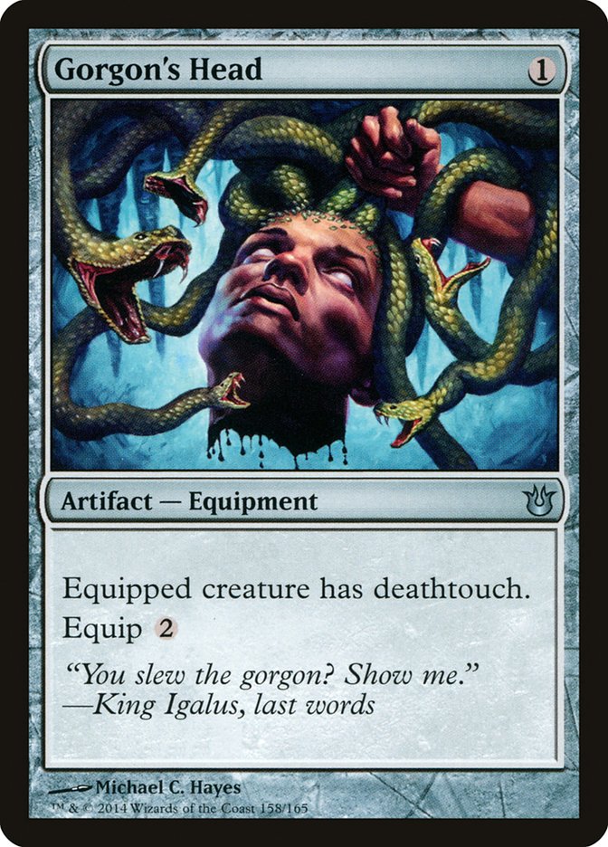 Gorgon's Head [Born of the Gods] Foil