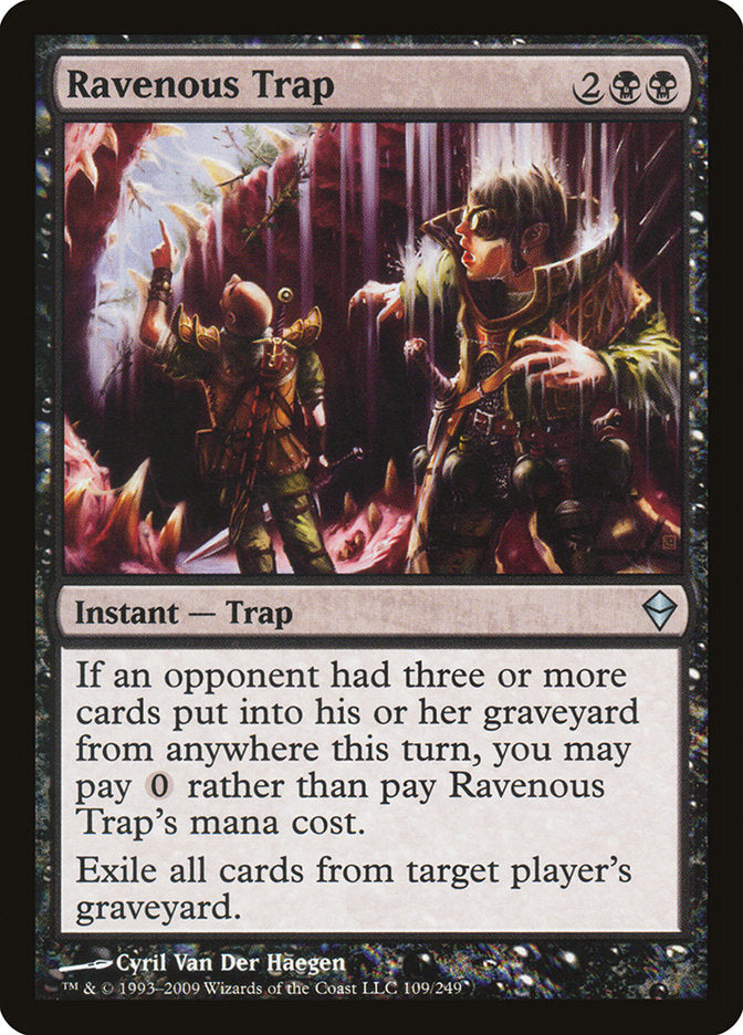 Ravenous Trap [Zendikar] Foil