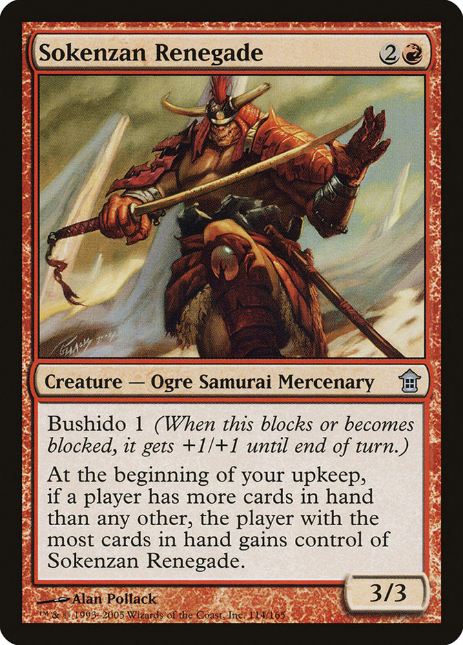 Sokenzan Renegade [Saviors of Kamigawa] Foil