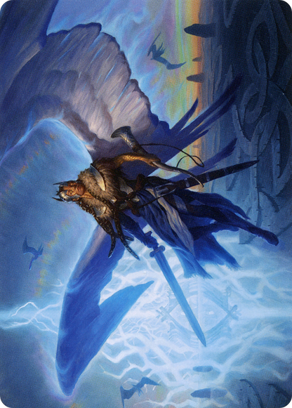Righteous Valkyrie // Righteous Valkyrie  [Art Series: Kaldheim] (Borderless)