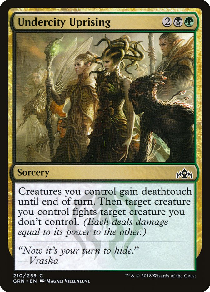 Undercity Uprising [Guilds of Ravnica] Foil