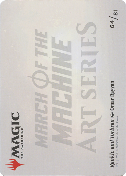 Rankle and Torbran // Rankle and Torbran  [March of the Machine Art Series] (Borderless)