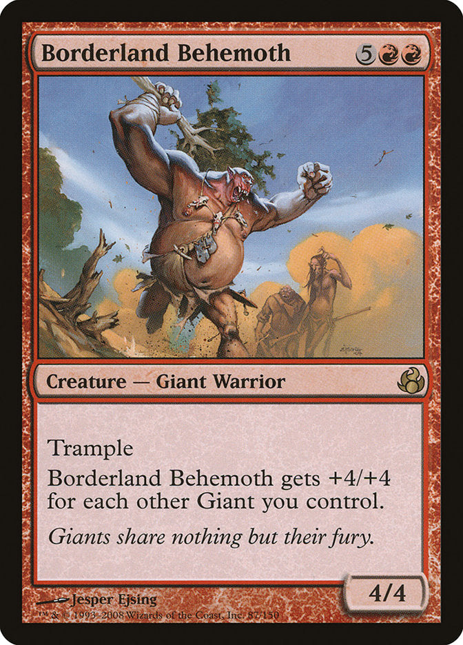 Borderland Behemoth [Morningtide] Foil